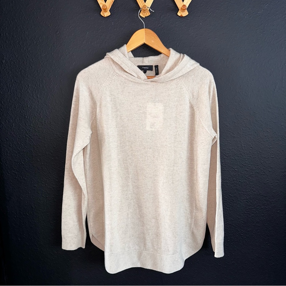 Theory Cashmere Hoodie Sweater
